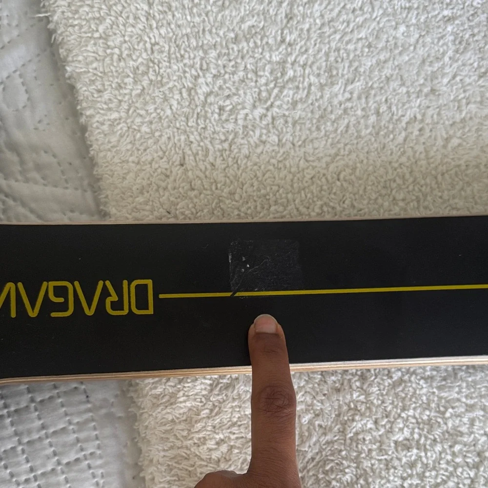 DRAGAN Cruiser Streetboard: Black Edition with yellow details - Picture 11 of 13